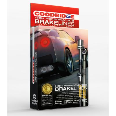 Goodridge Brake Hose Kit For Subaru Impreza P1 - All Standard Models - Stainless Fittings
