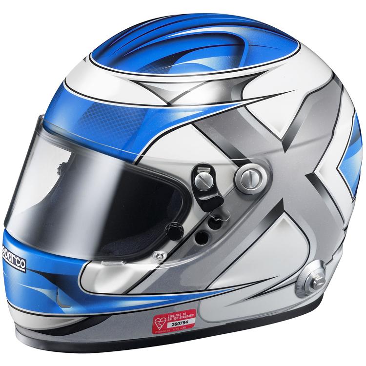 SPARCO CHALLENGER HELMET BLUE SIZE LARGE ONLY