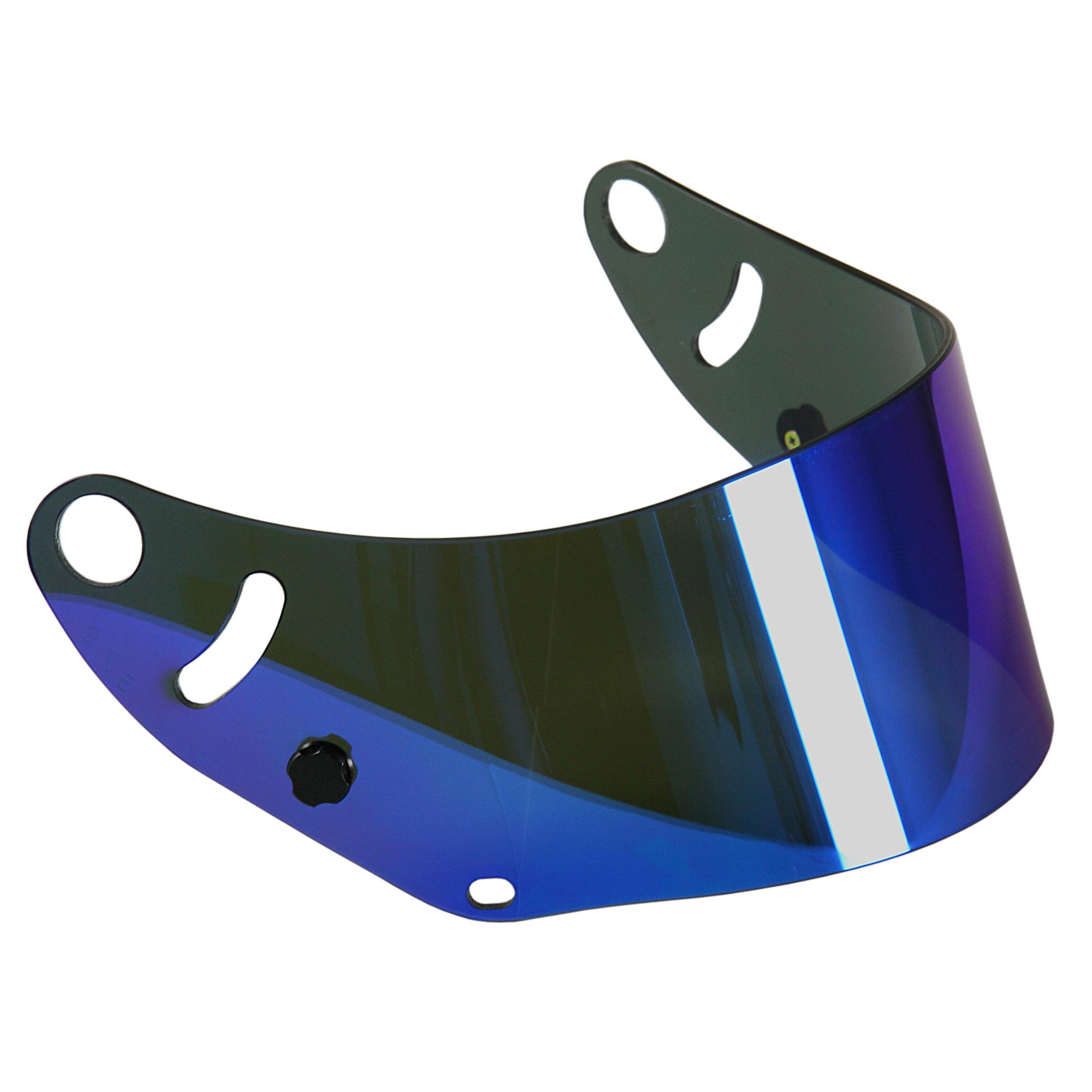 Arai Mirror Coated Visor in Blue from Merlin Motorsport