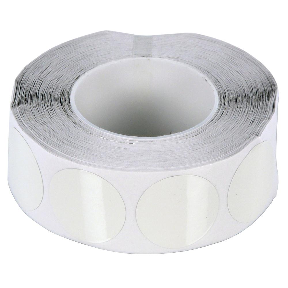 Self Adhesive White Aluminium Foil Discs 45mm From Merlin Motorsport