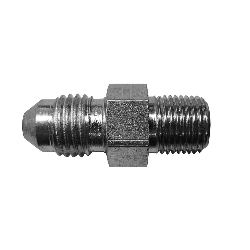 Goodridge Adaptor -3JIC to 1/4NPT Steel