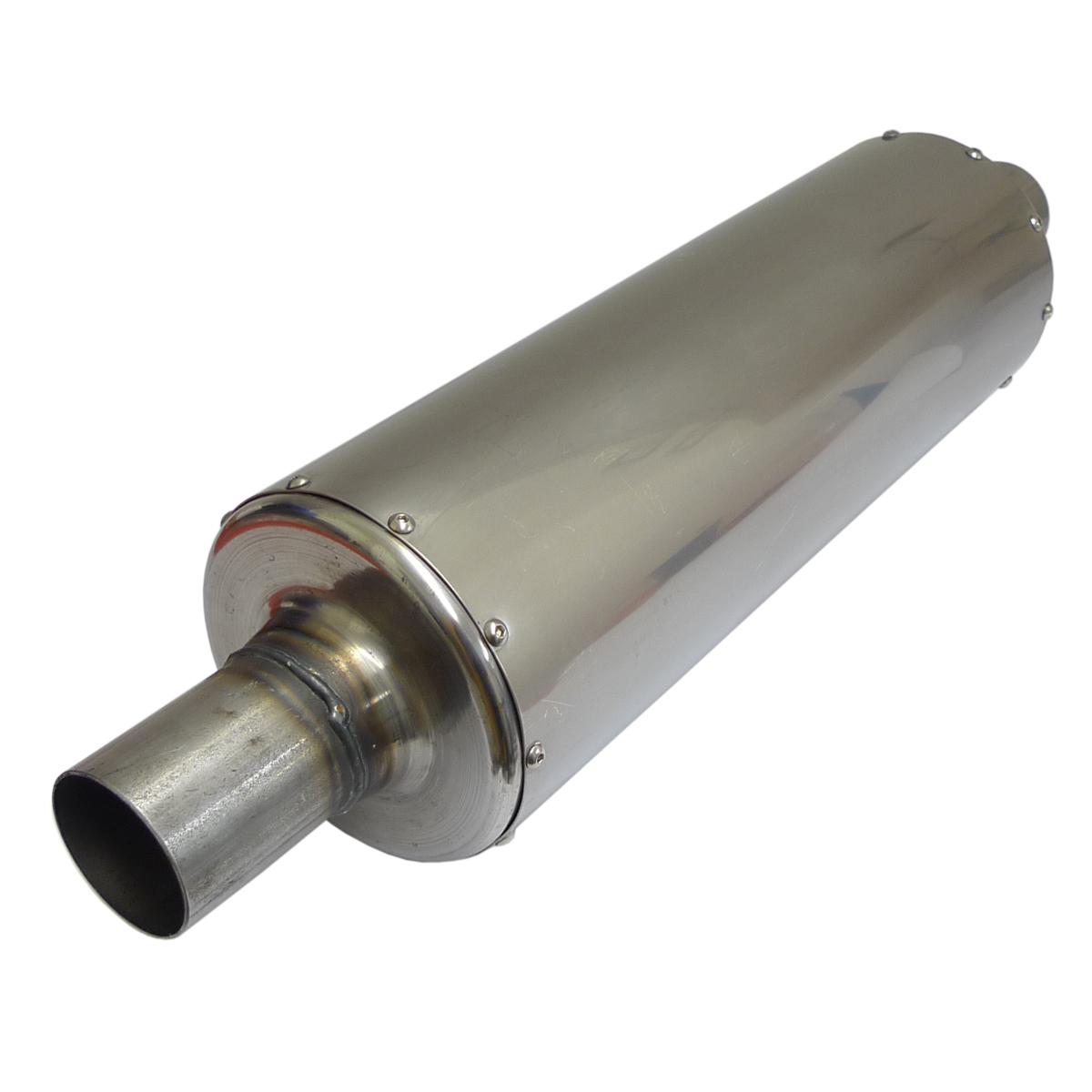 Merlin Repackable Exhaust Silencer 24 Inches Long from Merlin Motorsport