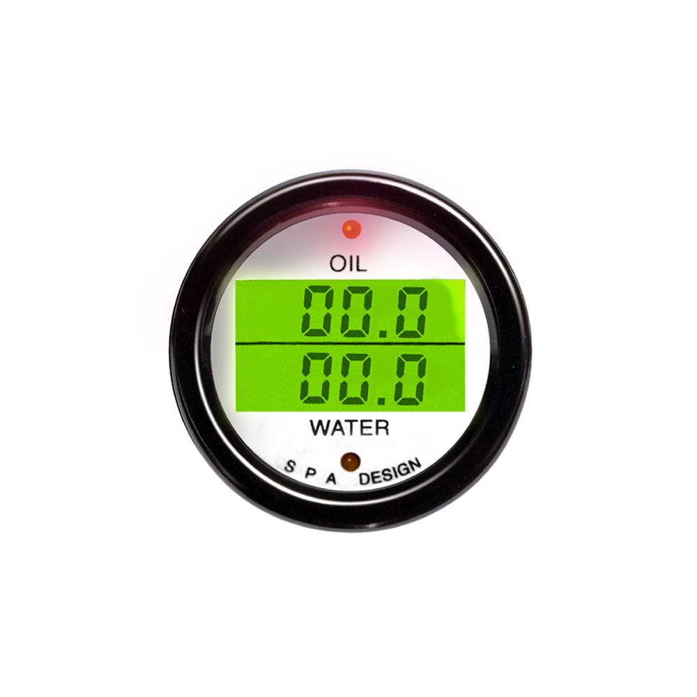 SPA Oil Pressure & Water Temperature Gauge from Merlin Motorsport