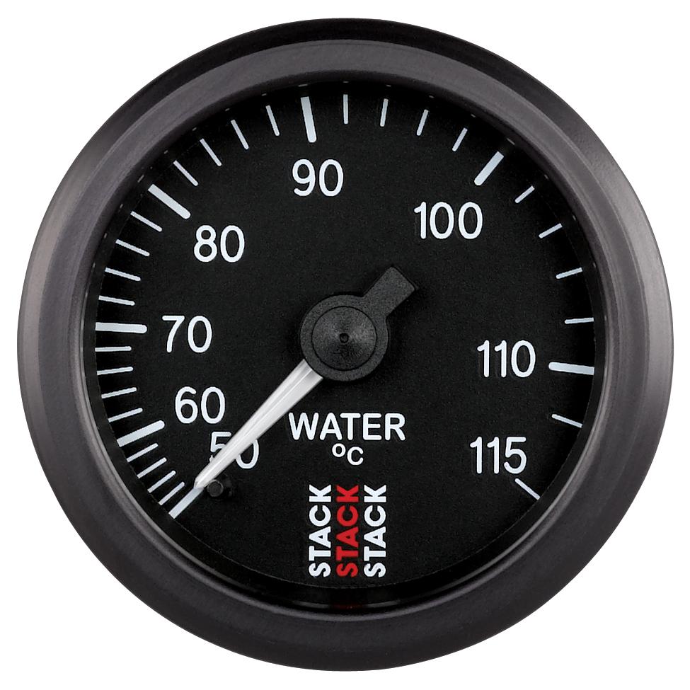 Stack Mechanical Water Temperature Gauge 50-115°C