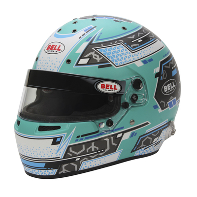 Bell RS7 Pro Helmet Stamina Green - FIA 8859-2024 Approved