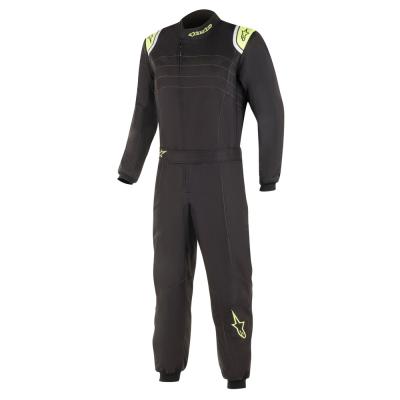 kmx fluo alpinestars kart suit v2 yellow technical