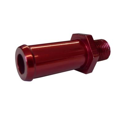 Straight Union M10x1 To 12mm Push On (Red)