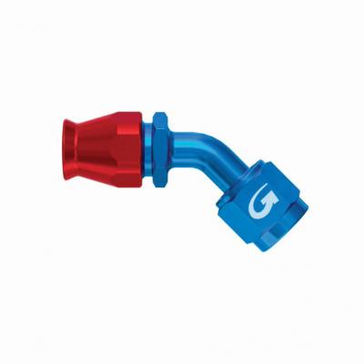 Goodridge -6JIC (9/16UNF) 45° Female Swivel Fitting