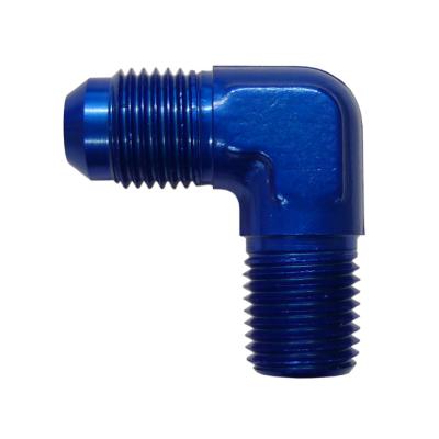 Goodridge -6JIC to 1/4NPT 90 Degree Thread Adaptor