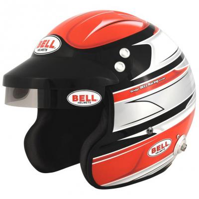 Bell MAG 1 Race / Rally Red Open Face Helmet from Merlin Motorsport