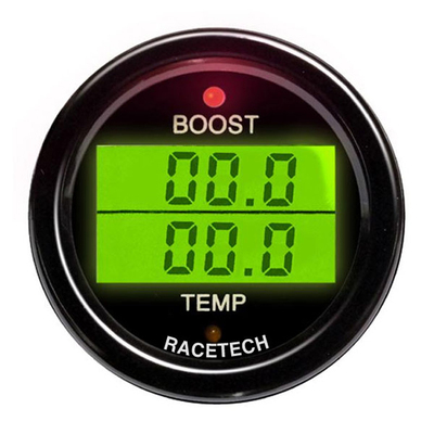 Racetech Turbo Boost / Temperature Dual Gauge